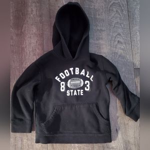 4T Hoodie Sweatshirt Black